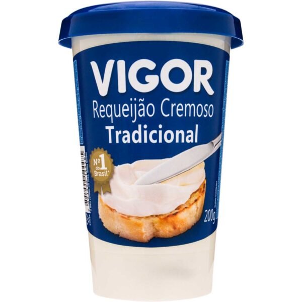 Requeijão Cremoso Vigor Copo 200g Caixa com 24 Unidades